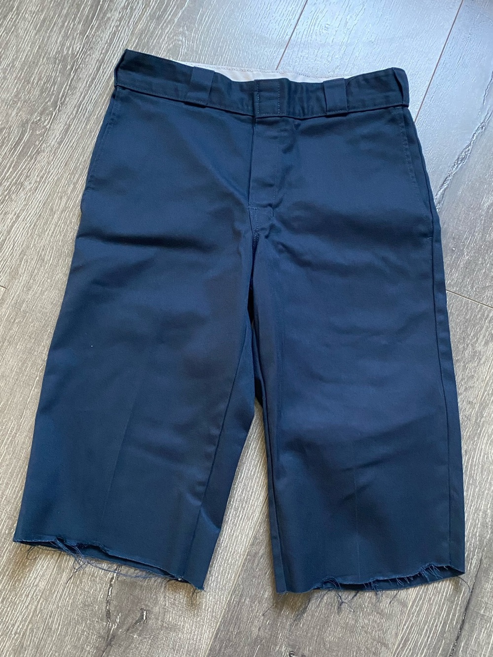 Dickies • Men's cut off Navy Blue Shorts
